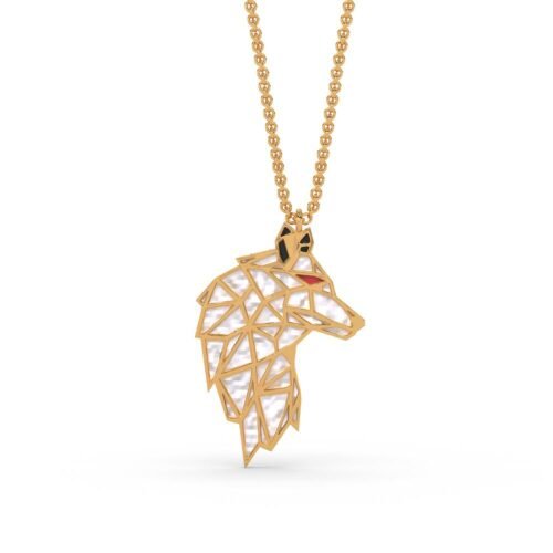 Spirit Wolf Pendant
