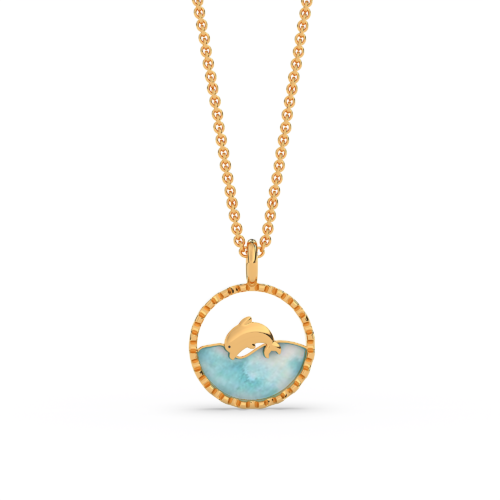 SeaLeap Dolphin Pendant