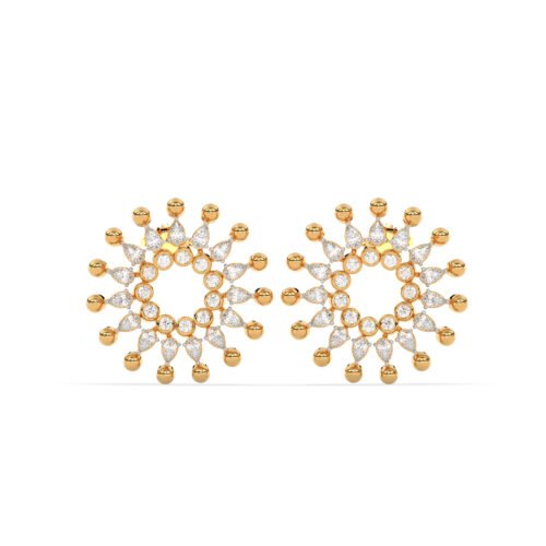 Coiled Gold Earrings