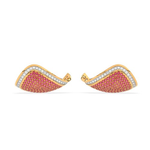 Diamond Drape Earrings