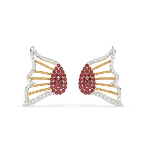 Golden Flutter Earrings