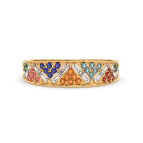 Linear Luxe Ring