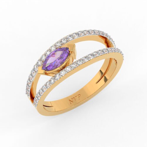 Marquise Bridge Ring