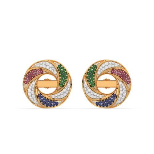 Spiral Bloom Earrings