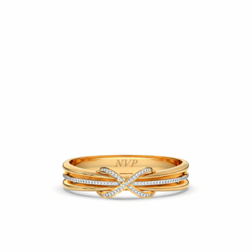 Twisted X Diamond Bracelet