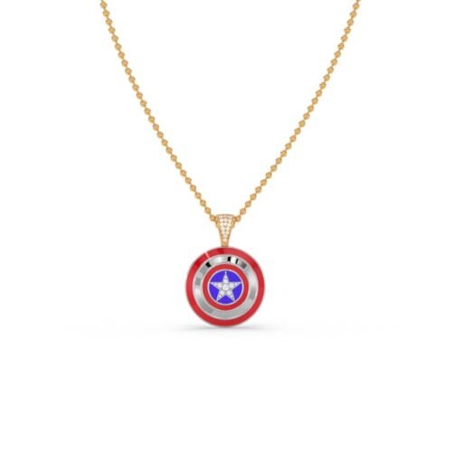 Captain’s America Shield Pendant