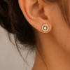 Royal Halo Earrings - Thumbnail Image 2