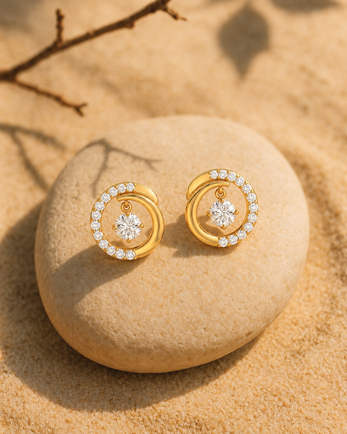 Royal Halo Earrings - Image 3