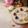 Gemstone Mandala Puja Arrangement